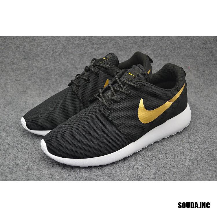 Original Nike Men's and Women's Roshe One Running Shoes BlackGold 1653574463 Welcomed Nike Roshe Run (GS) Shoes NavyBlueWhite, Mens