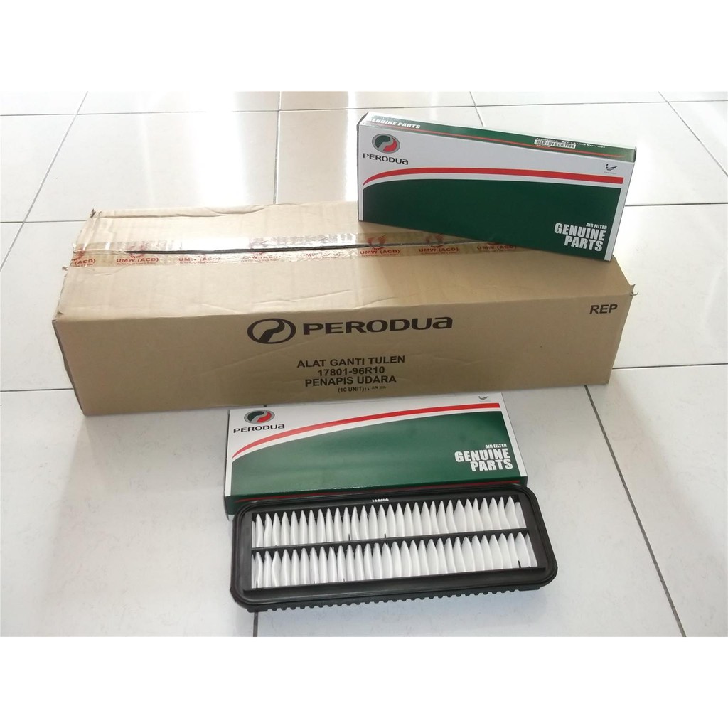 ORIGINAL GENUINE PERODUA AIR FILTER FOR MYVI 1.3/1.5, ALZA Shopee