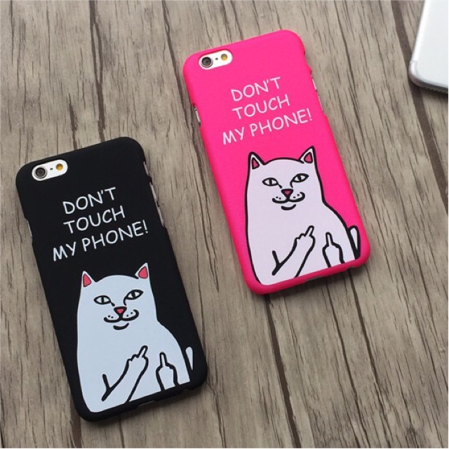 Dont Touch My Phone Ripndip Iphone Case Shopee Malaysia