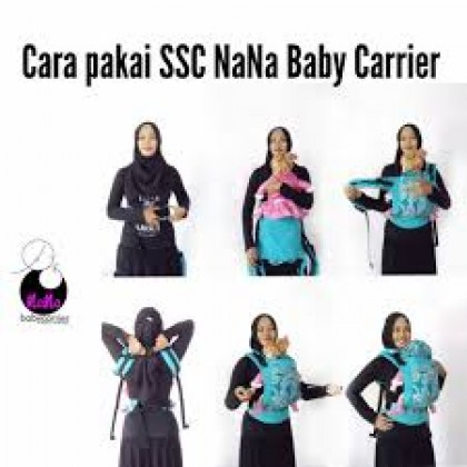 cara pakai baby wrap