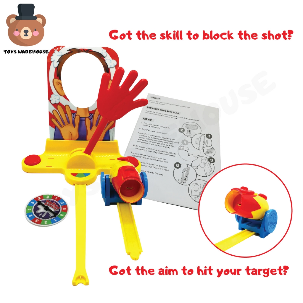 pie face showdown target