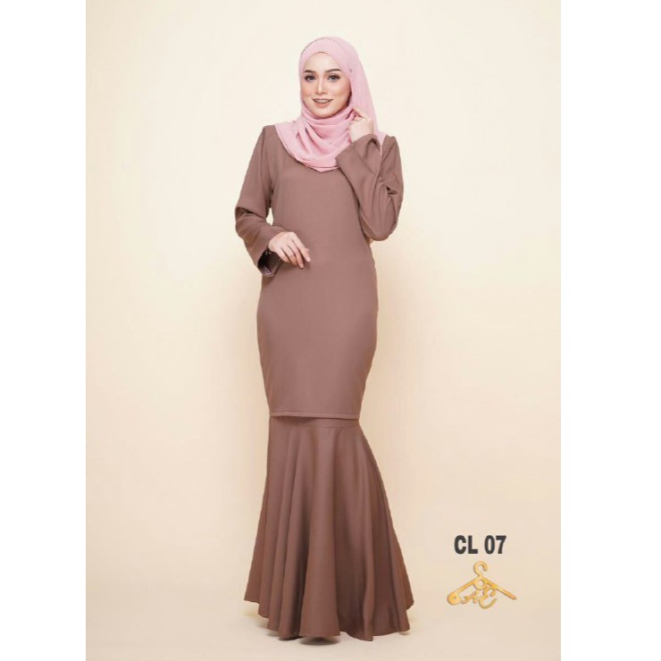 25+ Inspirasi Keren Baju Kurung Moden Skirt Duyung - Kelly ...