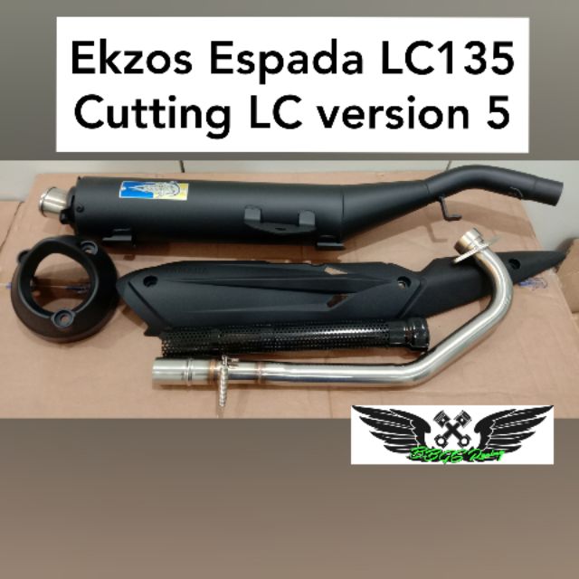 Espada Exhaust Pipe Racing E5 V5 Lc135 V1 V2 V3 V4 Y15 Cutting
