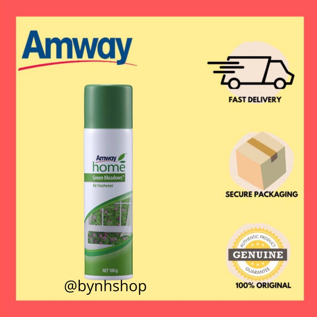 [READY STOCK] GREEN MEADOWS Air Freshener - 100g ORGINAL AMWAY | Shopee ...