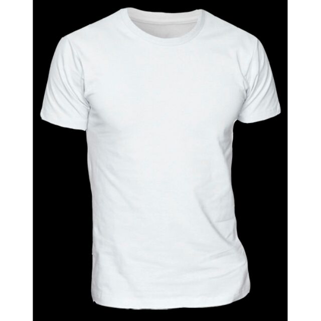 plain tshirt white