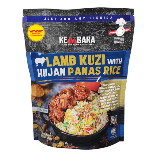 Kembara Meal Lamb Kuzi with Hujan Panas Rice (READY-TO-EAT) | Shopee ...