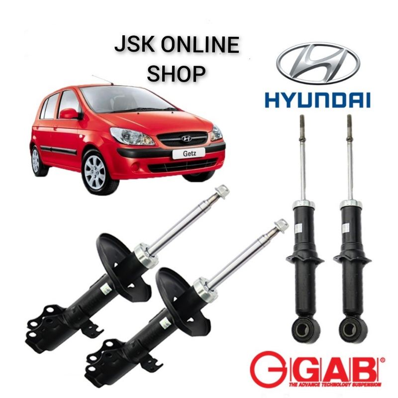 HYUNDAI GETZ ABSORBER FRONT&REAR BRAND GAB | Shopee Malaysia