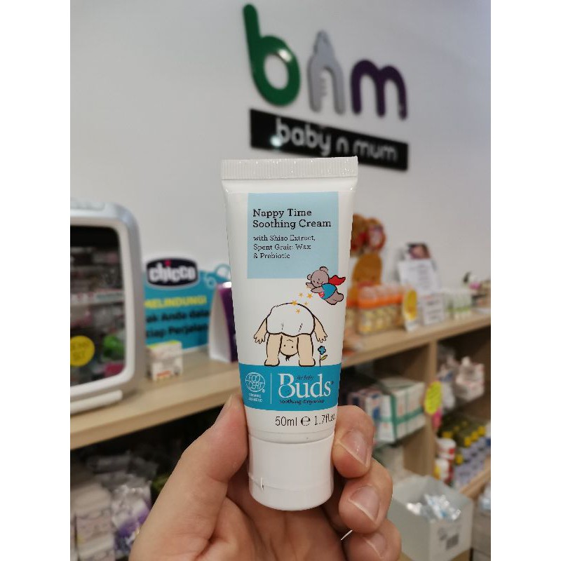 BUDS NAPPY TIME SOOTHING CREAM 50ml Shopee Malaysia