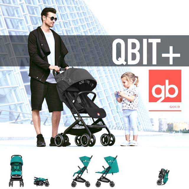 qbit gold stroller
