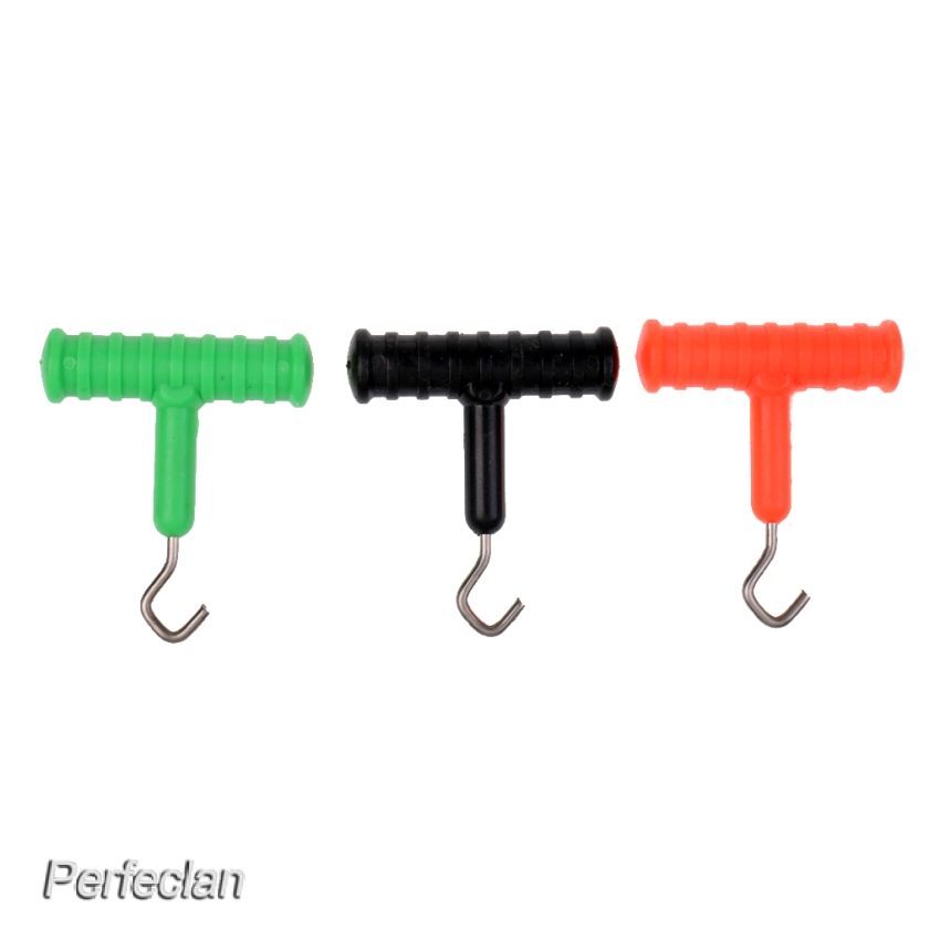 3pcs Hook Knot Tools Knot Hook Puller Carp Fishing Rigs Terminal