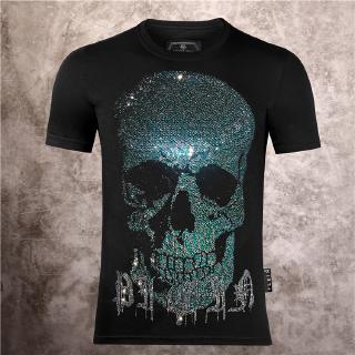 philipp plein t shirt diamond skull