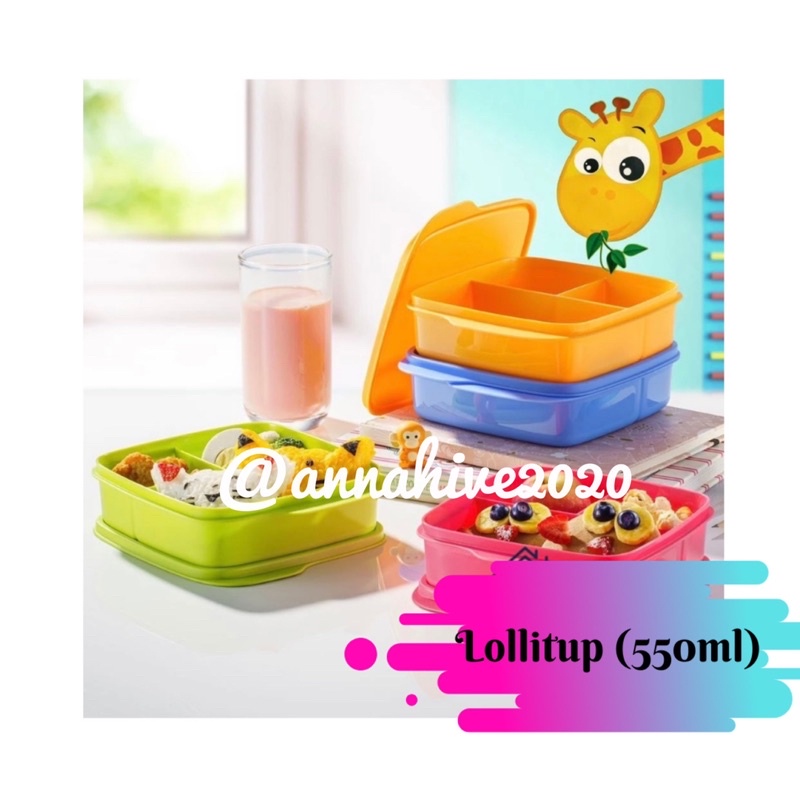 Tupperware Lollitup 1 550ml Shopee Malaysia