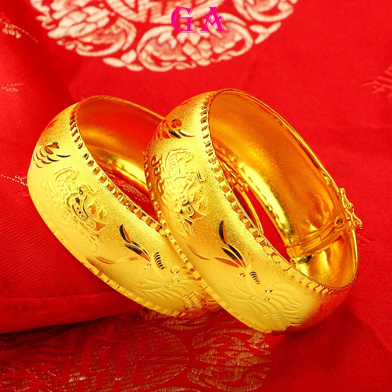 GA Jewellery Emas 916 Original Wedding Bracelet Women's 24K Gold ...