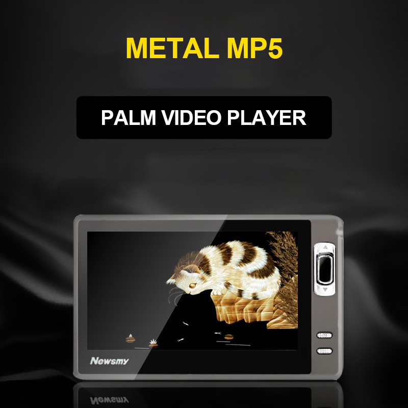 Newsmy A11hd Mp5 Player Portable 8gb 4 3 Inch E Book Reader Tf Card Otg Hifi Loseless Music 1080p Hd Video Mp4 Player Shopee Malaysia