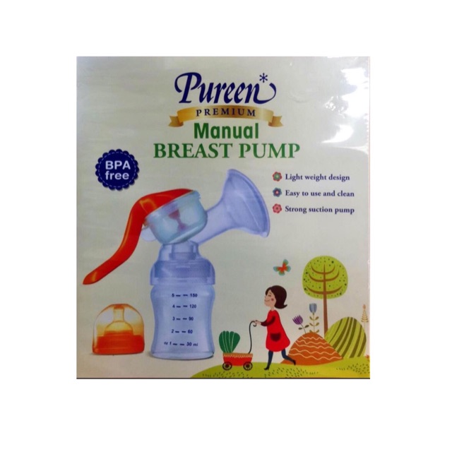 Pureen Premium Manual Breast Pump Shopee Malaysia