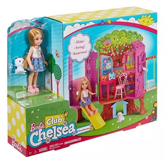 barbie club chelsea treehouse
