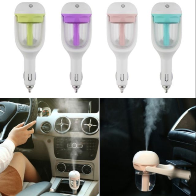 Car Air Purifier Aroma fogging Freshener Humidifier Aroma Diffuser Essential Oil Diffuser Sprayer