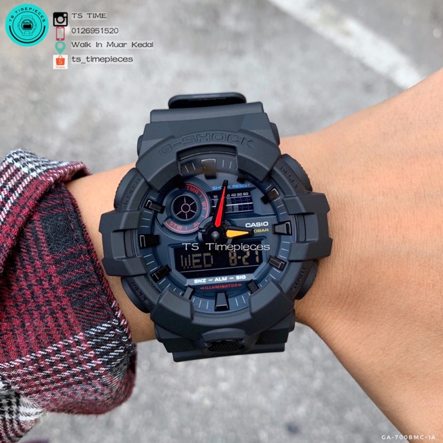 Casio G Shock Black X Neon Series Ga 700bmc 1 Ga 700bmc 1a Ga 700bmc Ga 700 Ga700bmc Shopee Malaysia