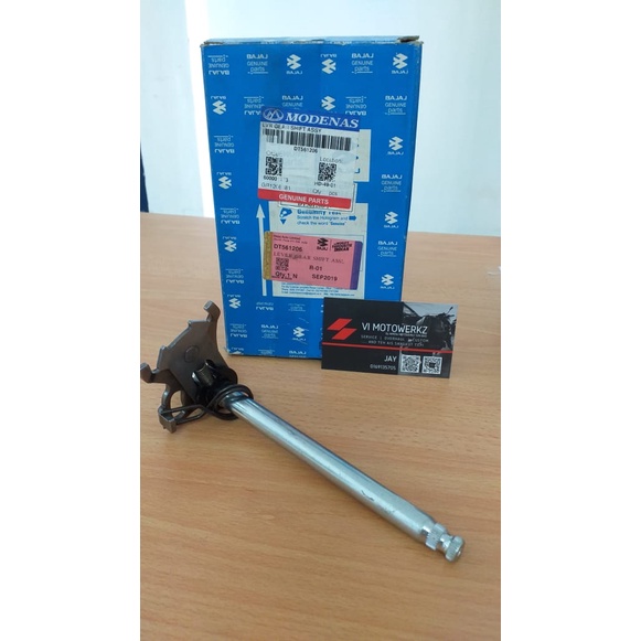 Modenas Pulsar Ns200 Rs200 Gear Shift Lever Assembly Genuine Bajaj Part Shopee Malaysia