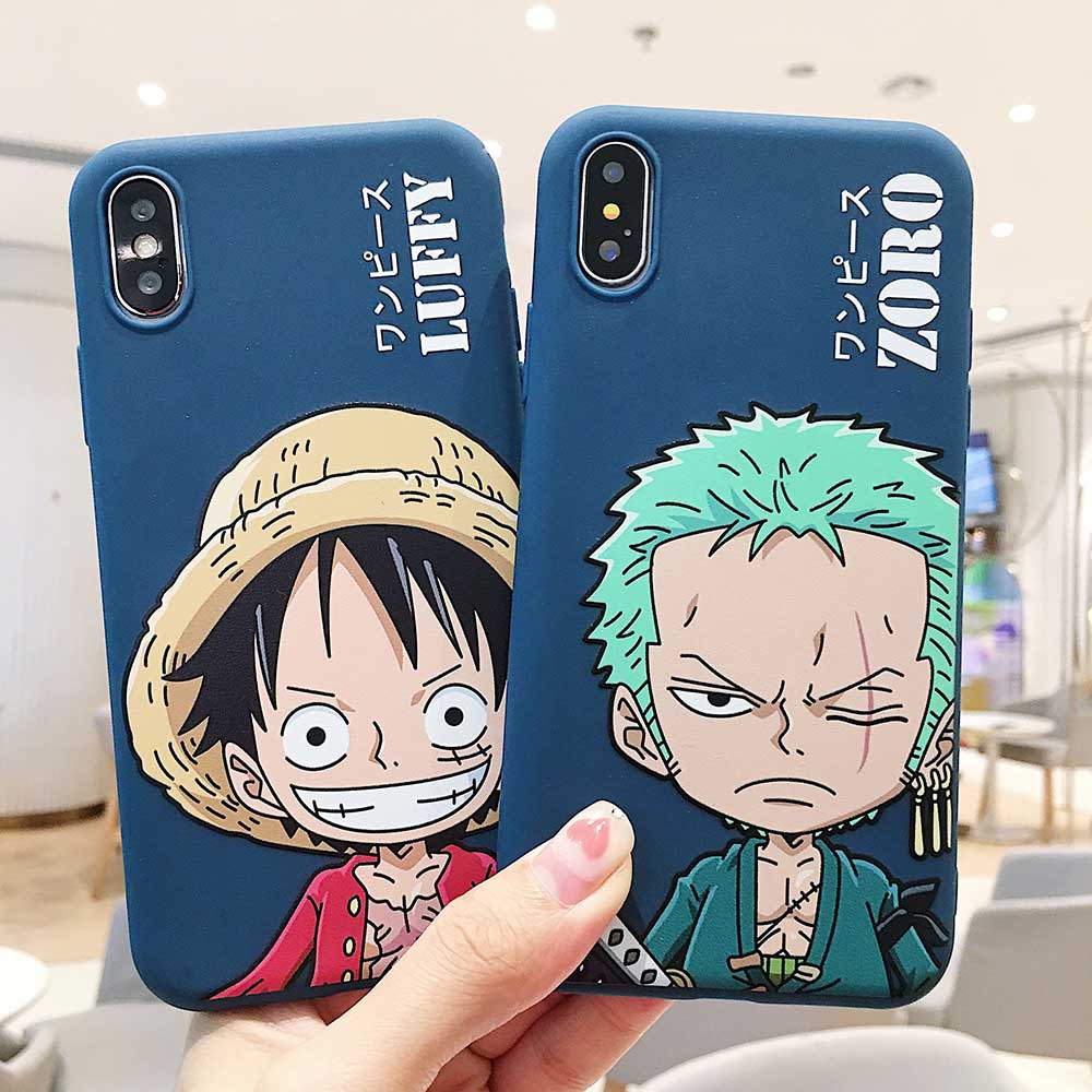 Anime One Piece Luffy Sauron 6 S Iphone 7 8 Plus Xs Max Protective Sleeve Xr Matte Shopee Malaysia