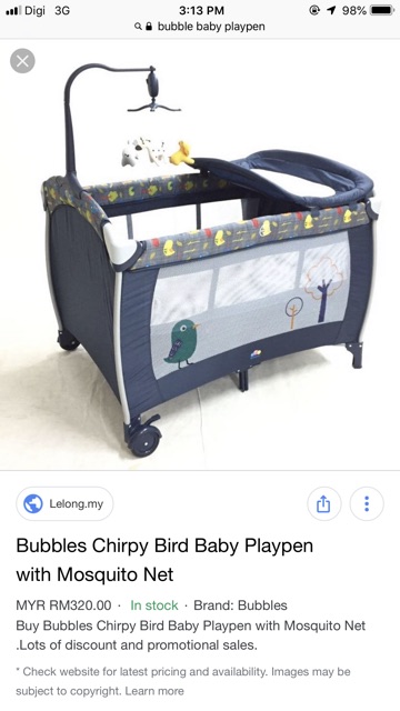 bubbles playpen