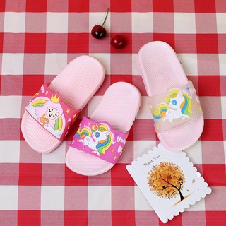 ASLIPPER Kids sandal Flip Flops Baby Girls Princess Unicorn slipper Kasut budak Perempuan Shoes Selipar kanak kanak perempuan Sandals