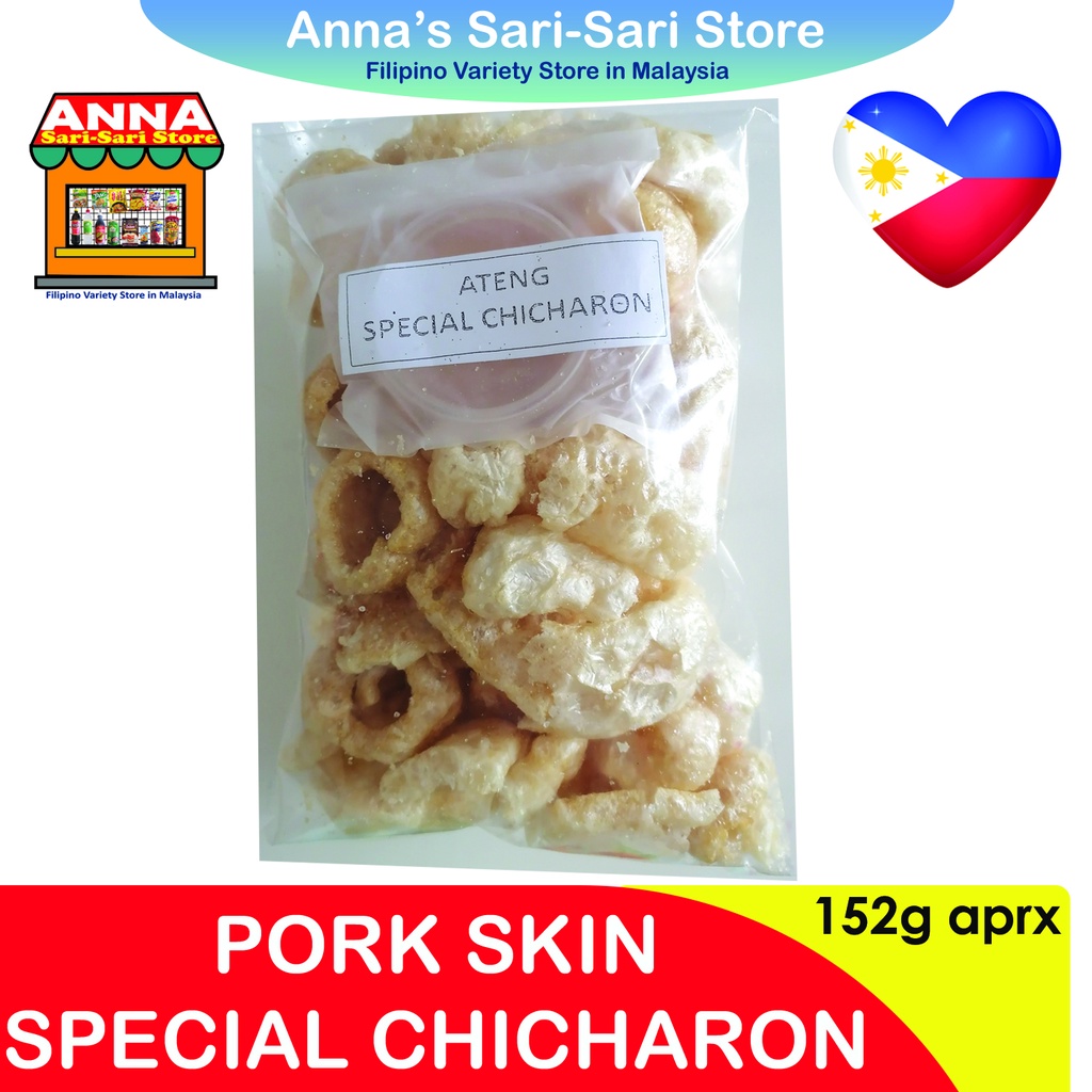 Masarap Chicharon Crispy Pork Skin Special With Free Sukang Sawsawan