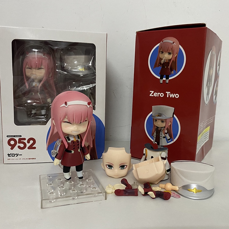 Anime DARLING in the FRANXX Zero Two 02 Nendroid 952# 987#PVC Action Figure  Collectible Model Toy 10cm | Shopee Malaysia
