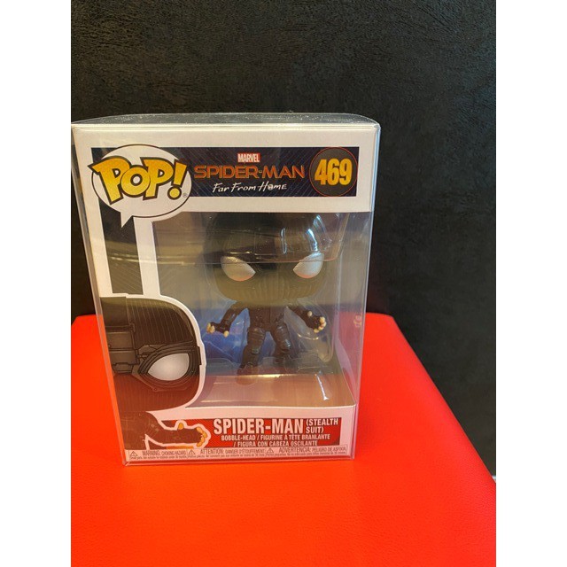 FUNKO POP! Spider-Man (Stealth Suit) 469_Spider-Man: Far From Home | Shopee  Malaysia