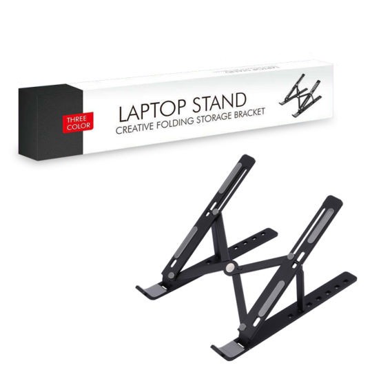 Laptop Stand, Foldable Desktop Holder Adjustable Height Tablet Mount/Alloy/aluminium/Metal/ABS/Material/All.MacBook