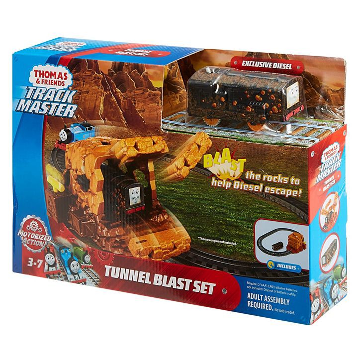 trackmaster tunnel blast set