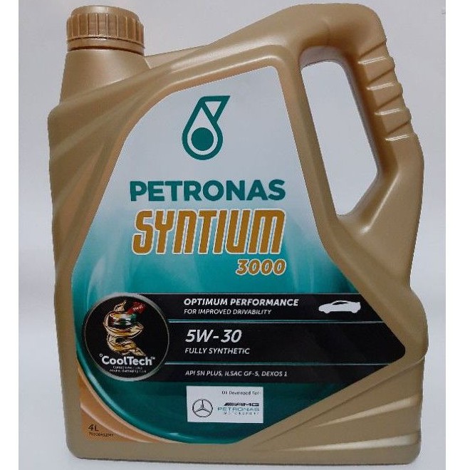 [ ⭐🎁  Syntium 3000 5W30 Fully-Syn Engine Oil 4 litre ] | Shopee .