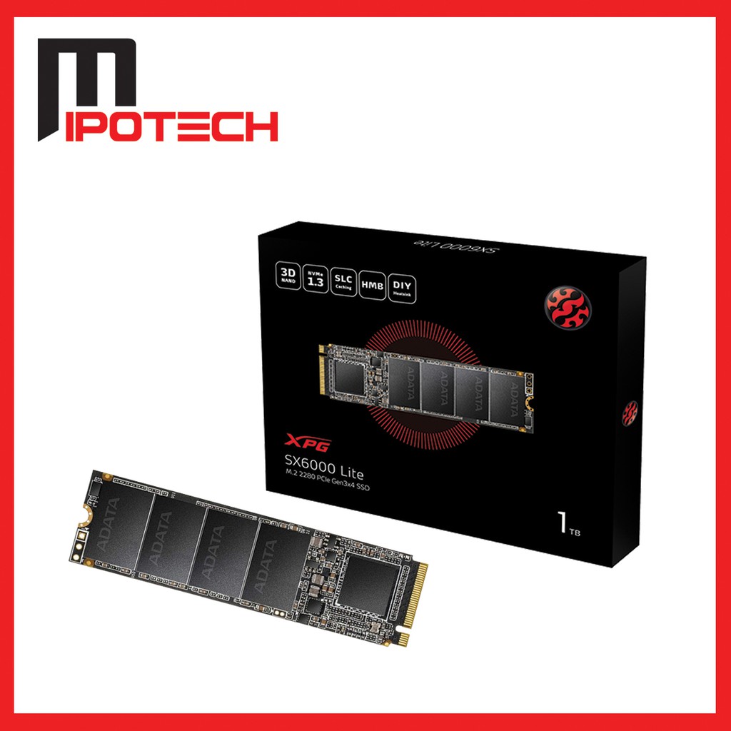 Adata Xpg Sx6000 Lite 128gb M 2 Nvme Ssd R1800 W10mb S Heatsink Included Shopee Malaysia