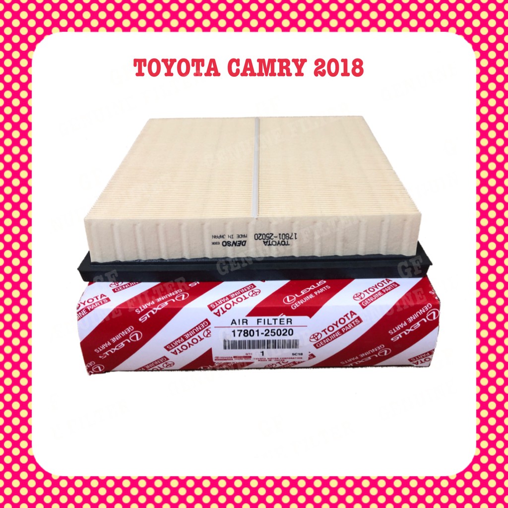 TOYOTA CAMRY ASV70 AIR FILTER 1780125020 Shopee Malaysia