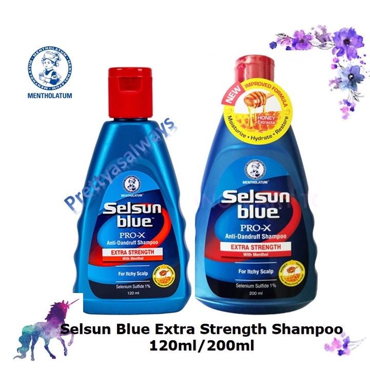 Selsun Blue Extra Strength Shampoo 120ml/200ml Shopee Malaysia