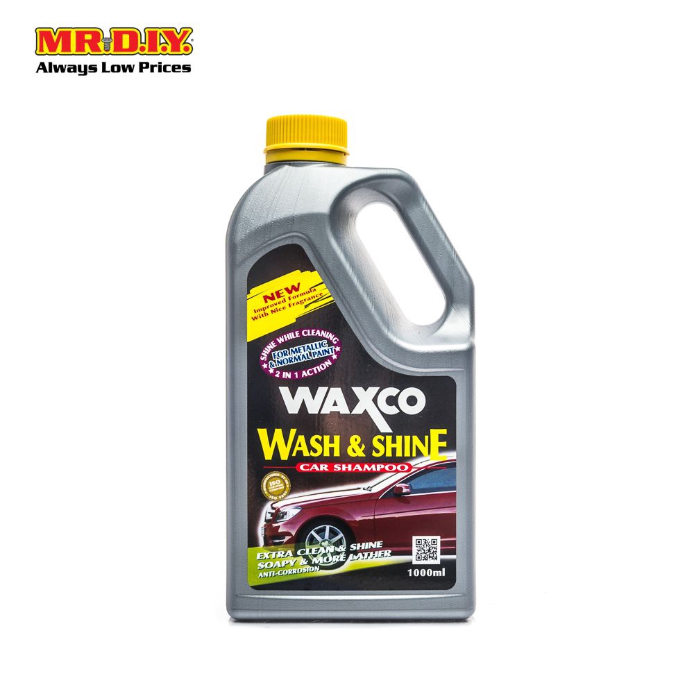 WAXCO Wash & Shine Car Shampoo 1000ml Shopee Malaysia