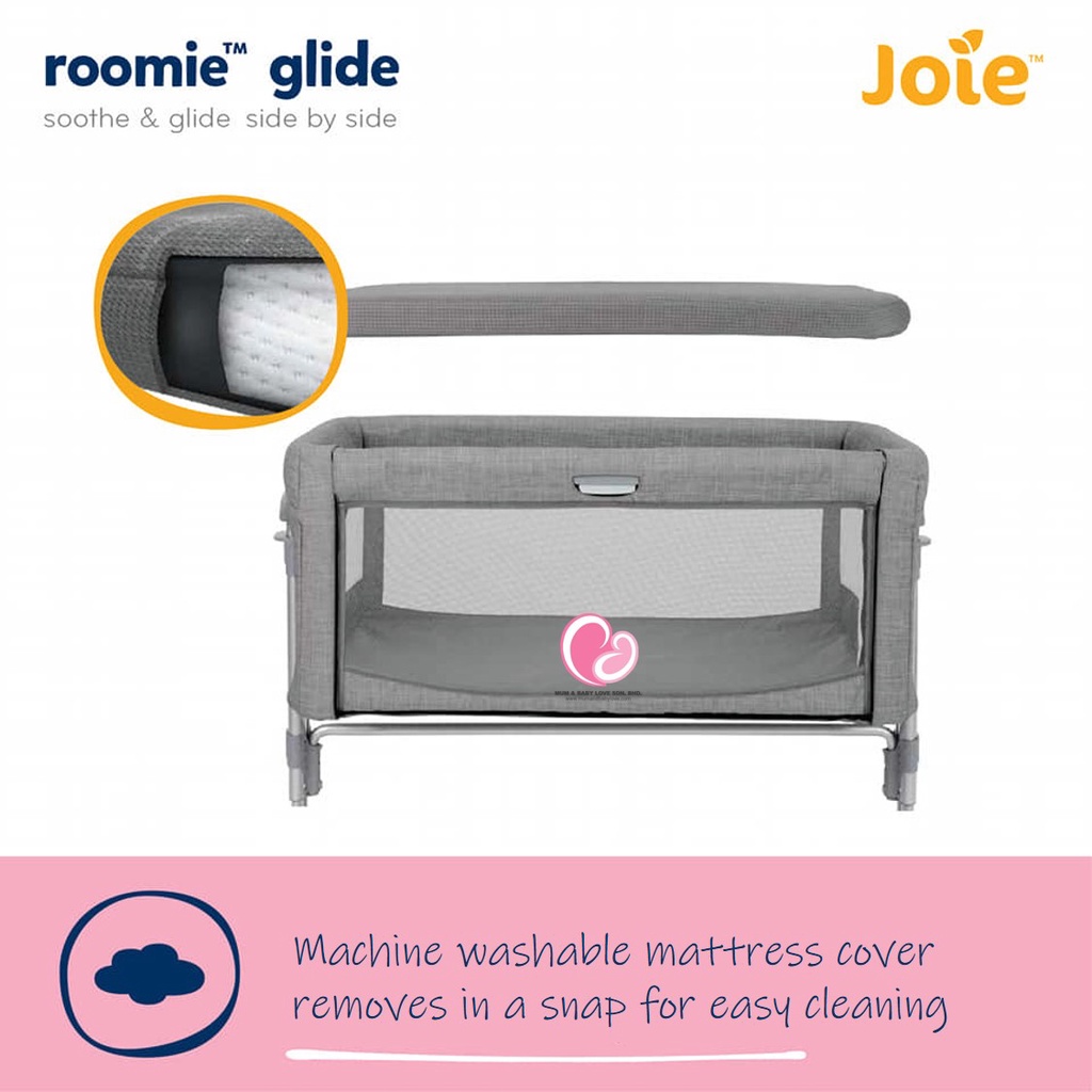 Joie Roomie Glide Baby Bed Side Baby (newborn till 9kg