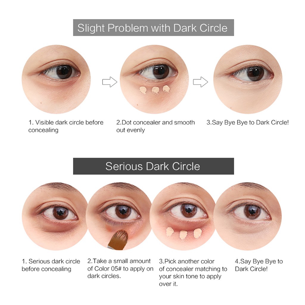 concealer color for dark circles