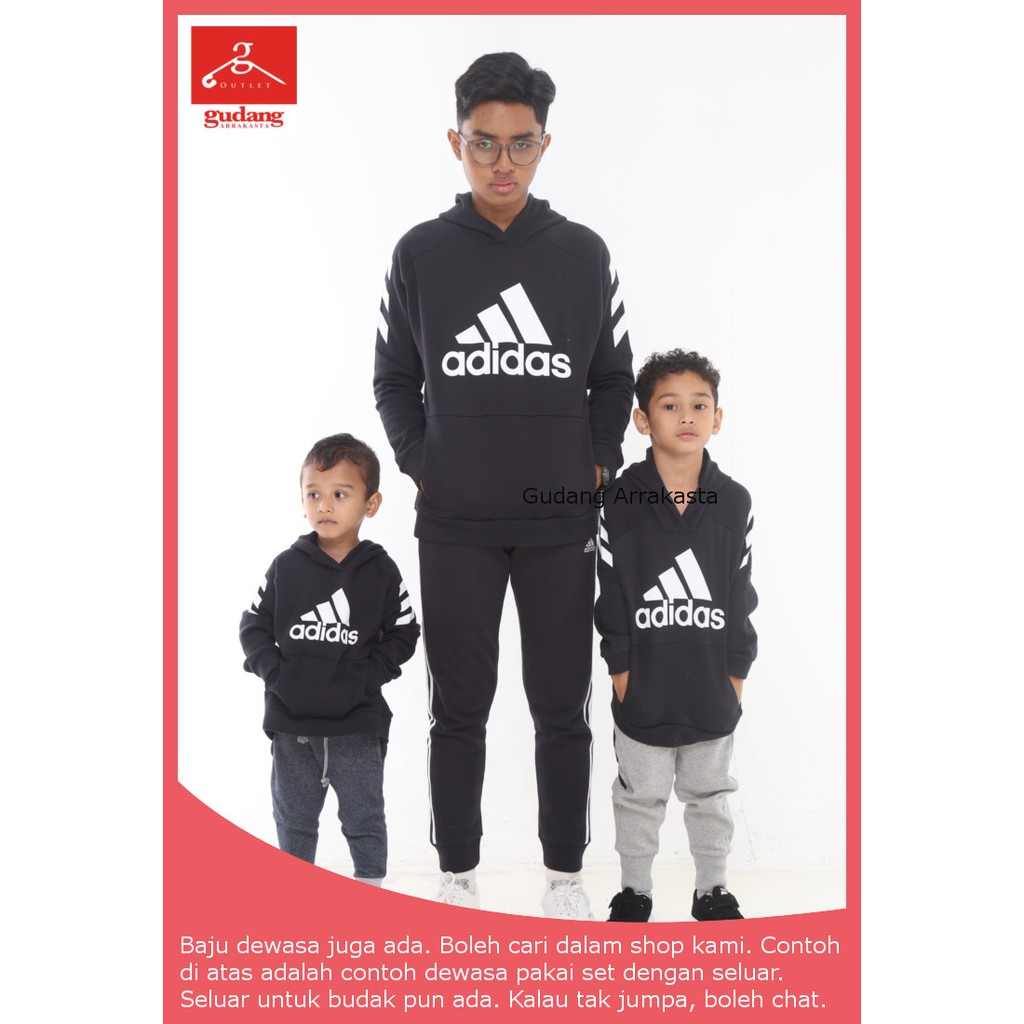 Original Adidas Altitude Boys Girls Pullover Hoodie Shopee Malaysia - gambar baju adidas di roblox