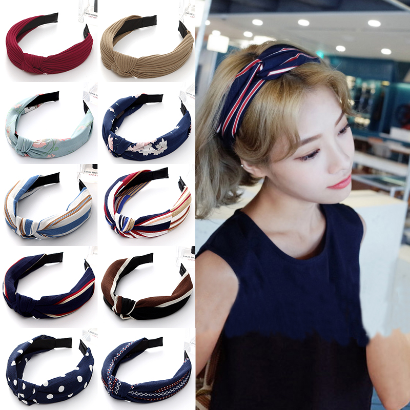 Korean Simple Hair Band Pressing Wash Face Wide Brimmed Headband