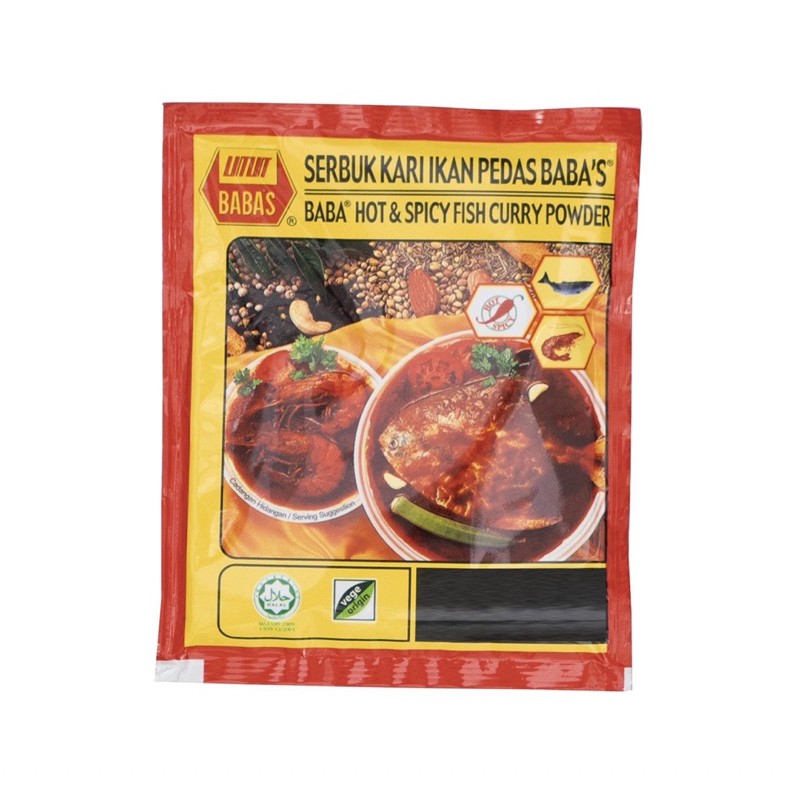 Buy Baba S Serbuk Kari Ikan Pedas Seetracker Malaysia