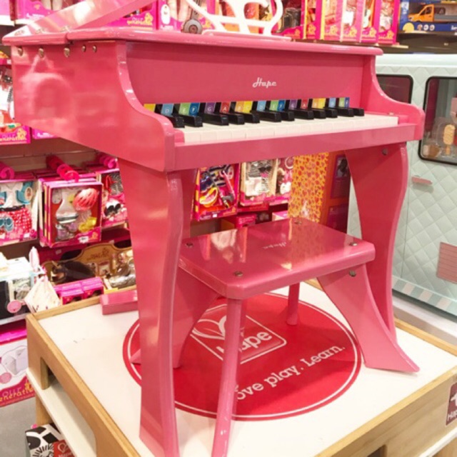 hape pink piano