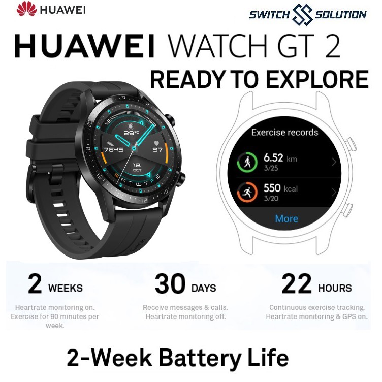 huawei watch gt warranty