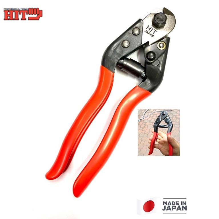 HIT HWC6 Wire Rope Cable Cutter Handy Type Highest Quality Cutting Tool 190mm 