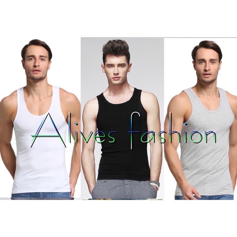 Men Singlets Cotton Tank Tops Underwear Mens Undershirt Shirts Male Bodyshaper Fitness Wrestling Singlets