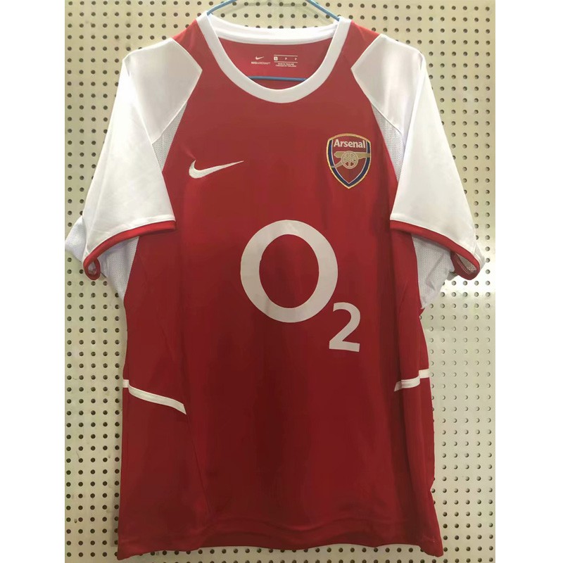 arsenal jersey 2002