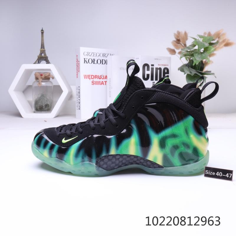 air foamposite pro prm le green camo