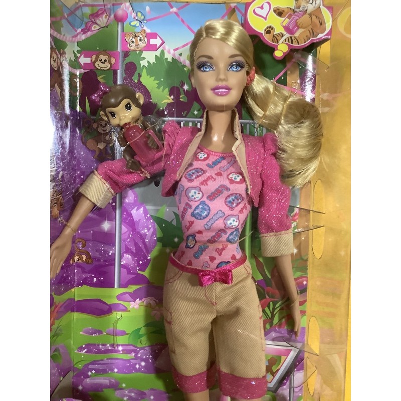 Barbie I Can Be Zoo Keeper Doll Shopee Malaysia
