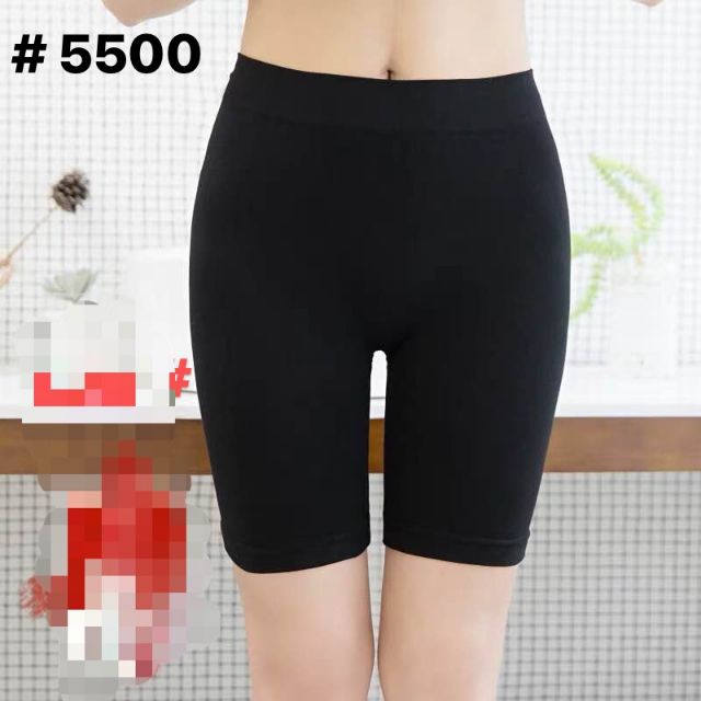 05 Thick Material Ladies Elastic Legging Tights Seluar Leggings Kain Lembut Seluar Ketat Paras