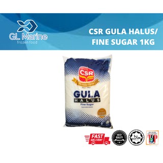 CSR GULA HALUS/FINE SUGAR 【幼糖】 1KG | Shopee Malaysia